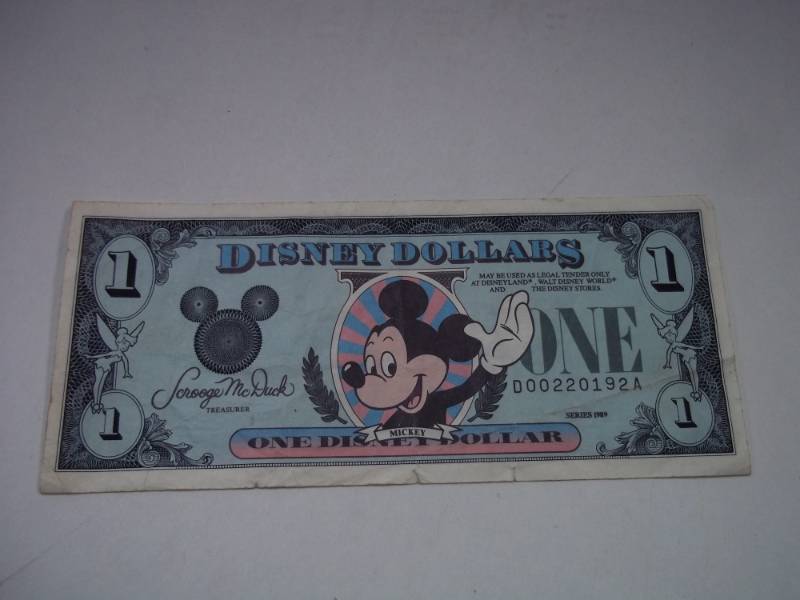 One Disney Dollar