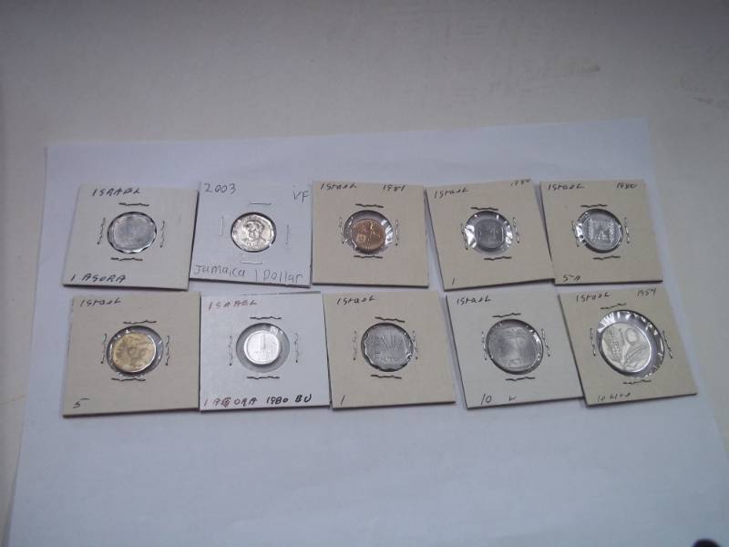 10 Assorted Foreign Coins