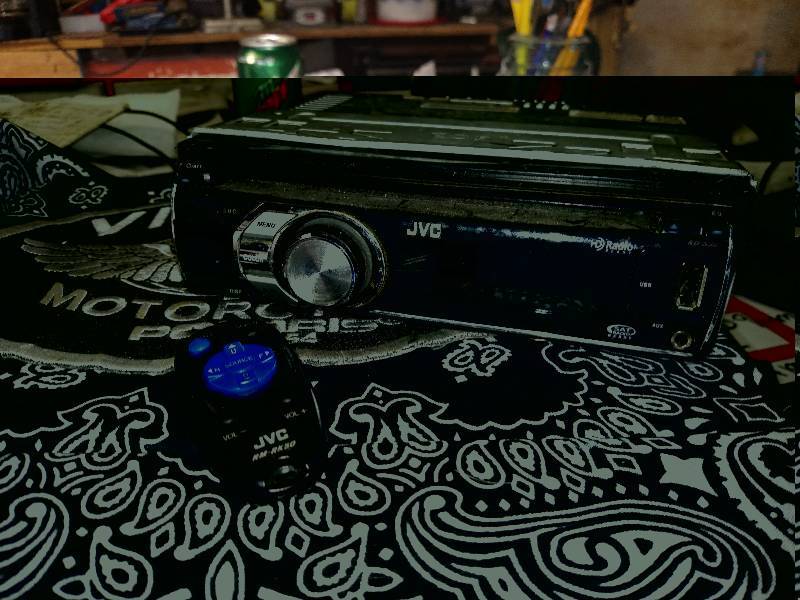 lot 1 image: JVC Car Stereo