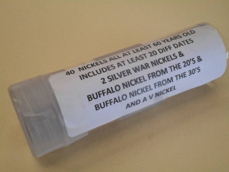 (1) Roll Of (40) Nickels At Least 6...