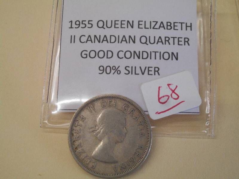1955 Queen Elizabeth II Canadian Qu...