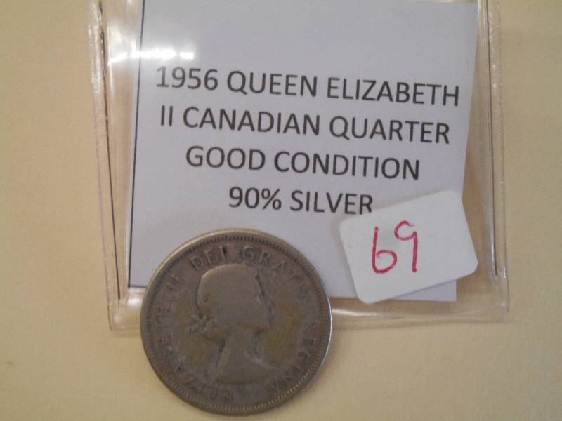 1956 Queen Elizabeth II Canadian Qu...