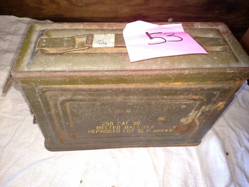 Old Ammunition Box