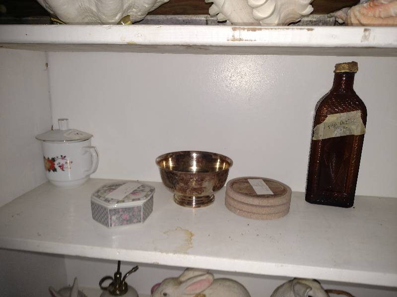 Shelf and contents lot