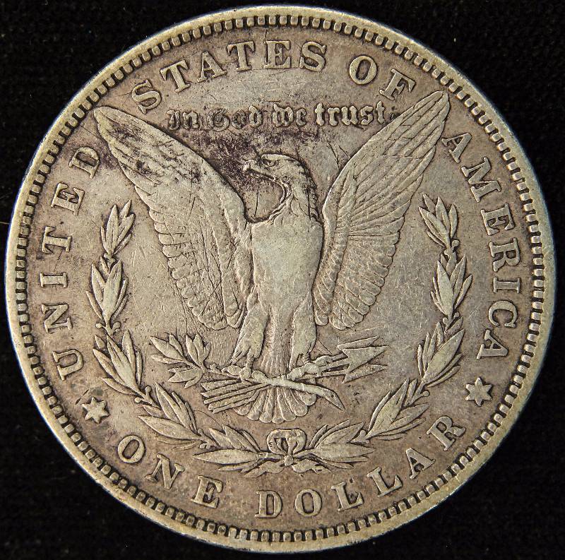 1881 MORGAN SILVER DOLLAR VF