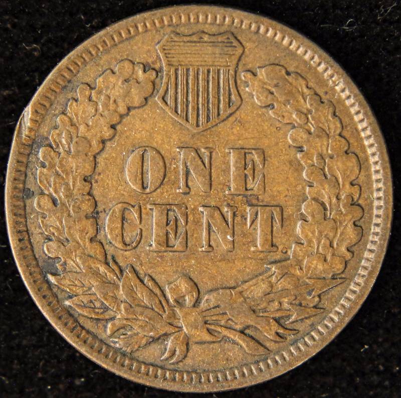 1898 INDIAN HEAD CENT VF