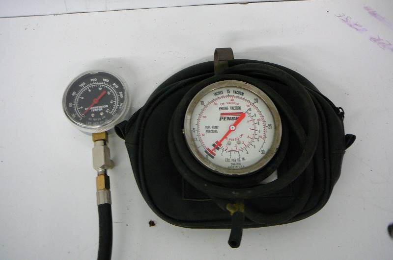 Vacuum Gauge & Compression Tester