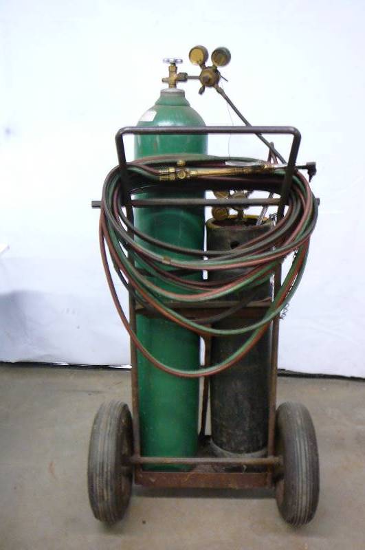 Torch Set W/Tanks & Cart | Consignment Sale #430 | K-BID