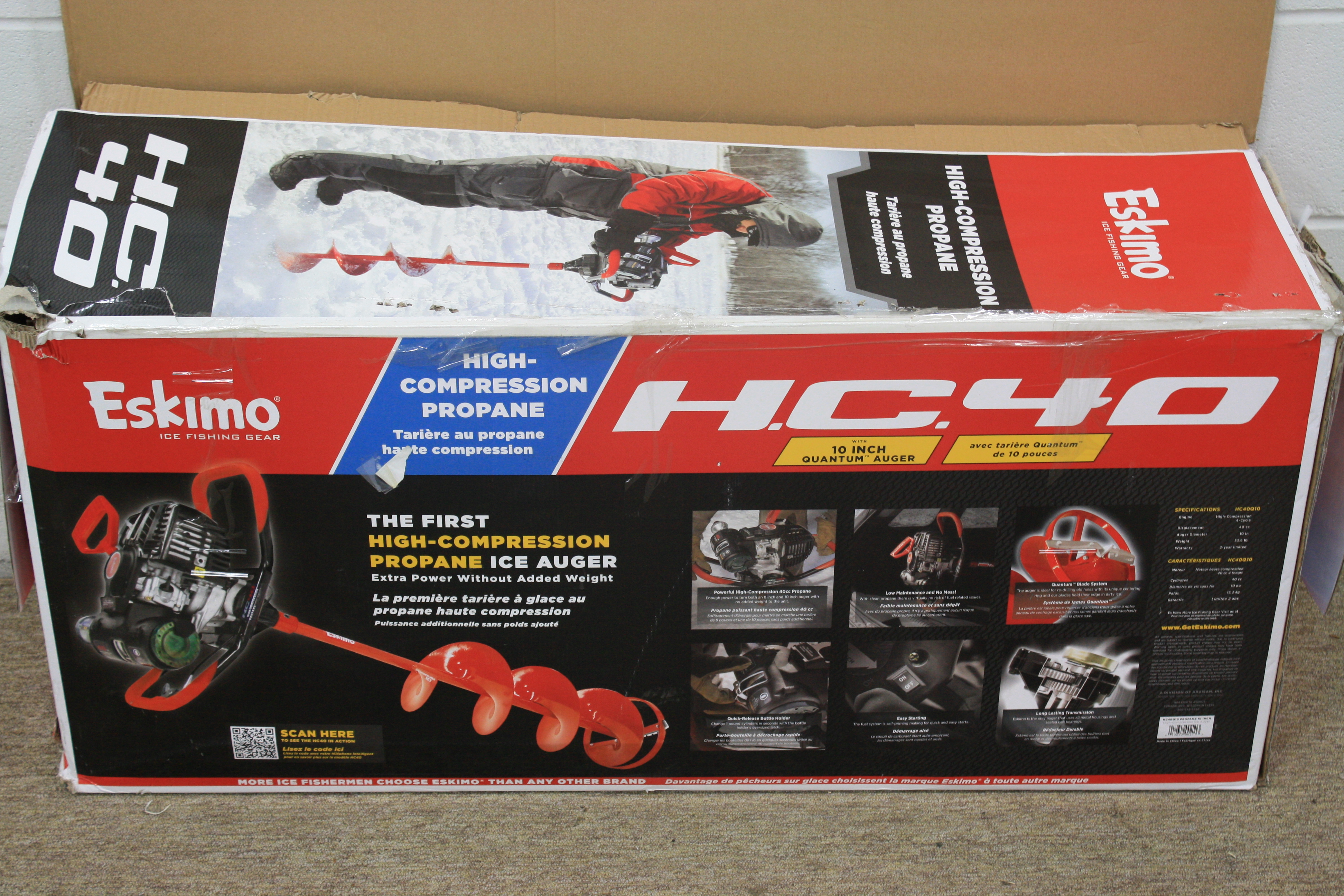 lot 6 image: Eskimo High Compression Propane Auger