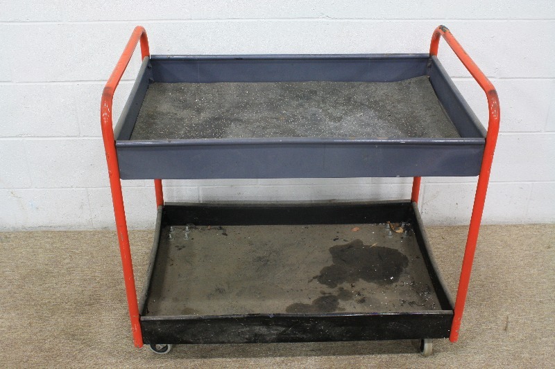 lot 27 image: Handy Metal Moving Cart