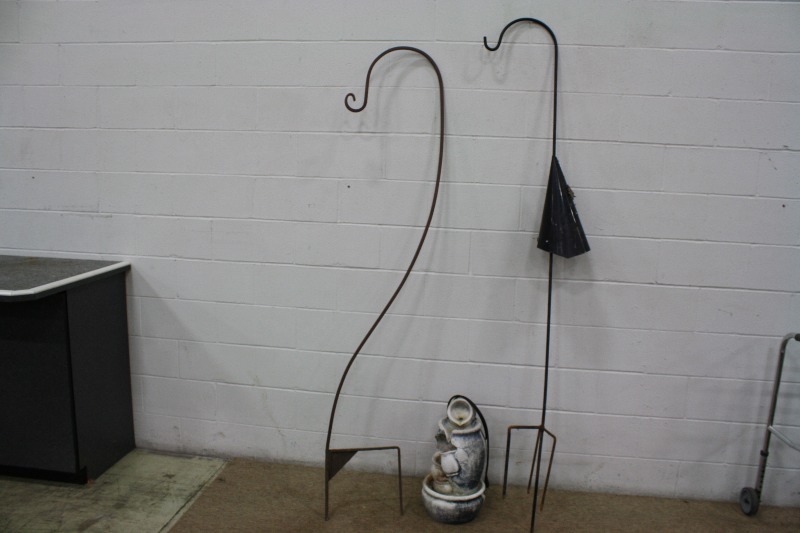 lot 61 image: Fountain & Shepherd Hooks