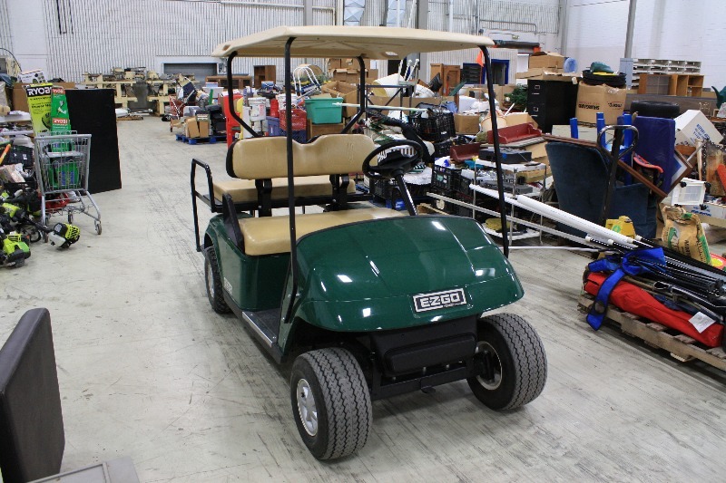 lot 2A image: EZ GO Electric Golf Cart TXT 48 Volt