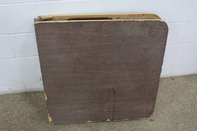 lot 116 image: Heavy Duty Folding Wood Table