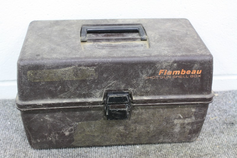 lot 131 image: Shotgun Shell Ammo Box