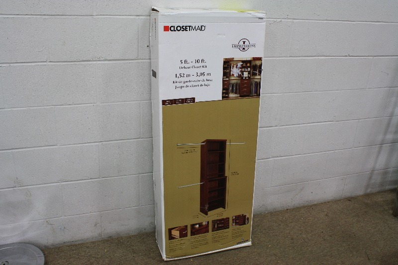 lot 137 image: Deluxe Closet Kit by Closetmaid