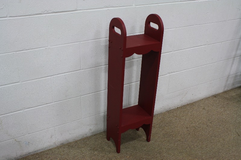 lot 142 image: Wood Shelf Display