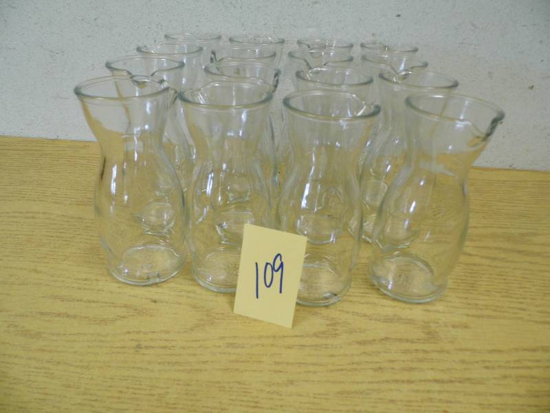 lot 109 image: Glass Carafes