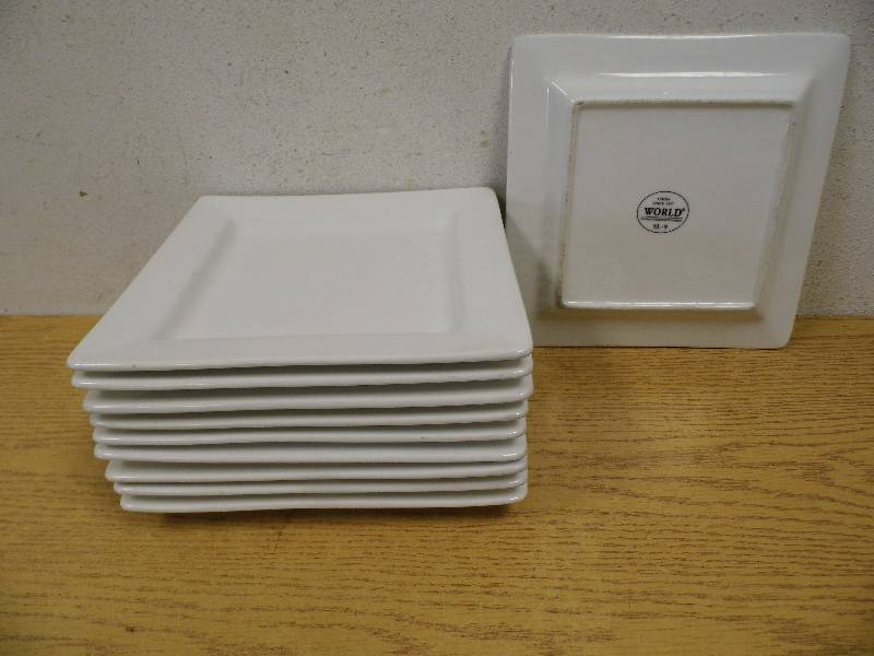 lot 123 image: Lot of 10 - World Plates - SL 9