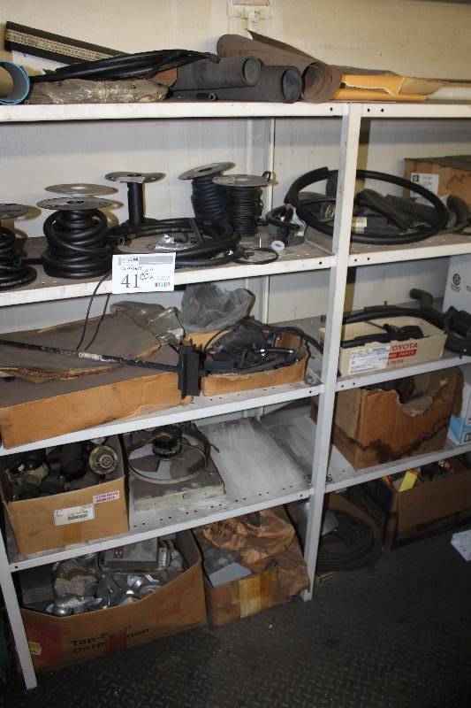 lot 41 image: Contents Including Automotive Parts No Paper Work