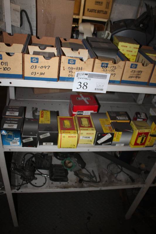 lot 38 image: Contents Including BeckArney,Bosch Fuel Filters,