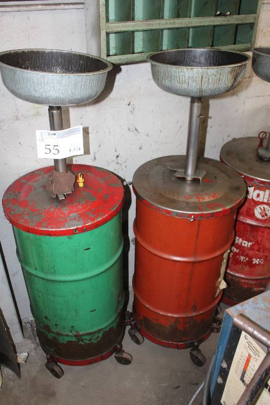 lot 55 image: Lot of (2) 30-Gallon Containers