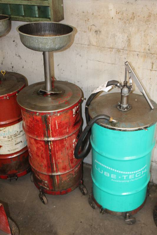 lot 56 image: Lot of (2) 30-Gallon Containers