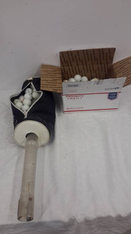 lot 75 image: Golf ball retrieval and balls