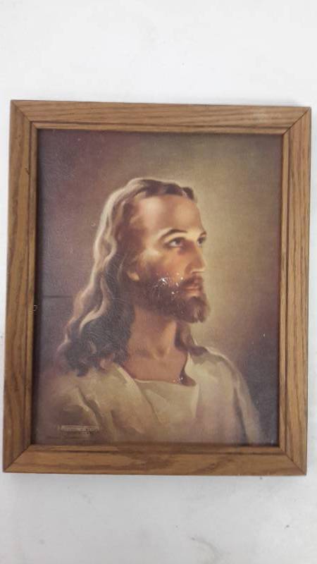 lot 192 image: Jesus print