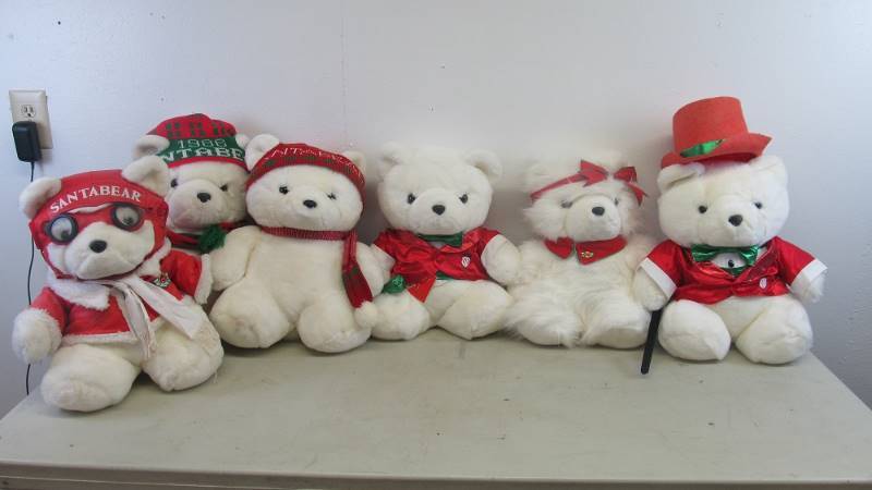 santa bears by year