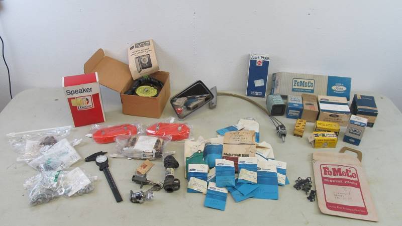 Large Lot of NOS etc Vintage FORD Car Parts