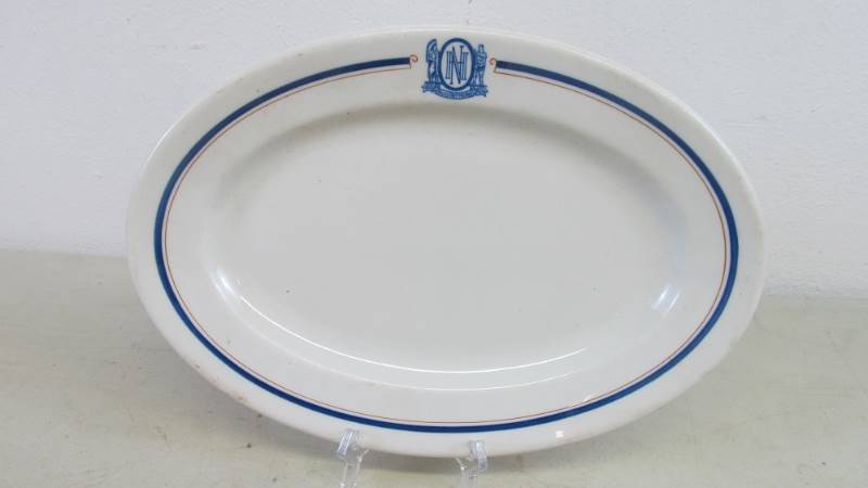 Antique 1924 Minneapolis Nicollet Hotel Serving Platter