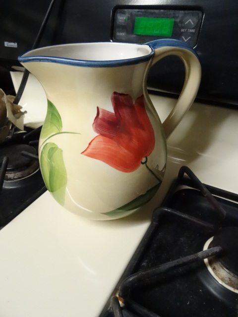 Ceramic pitcher
