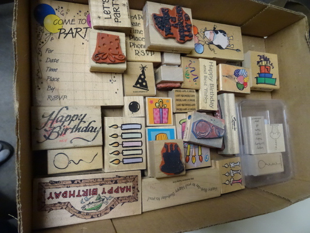 Misc wood stamps
