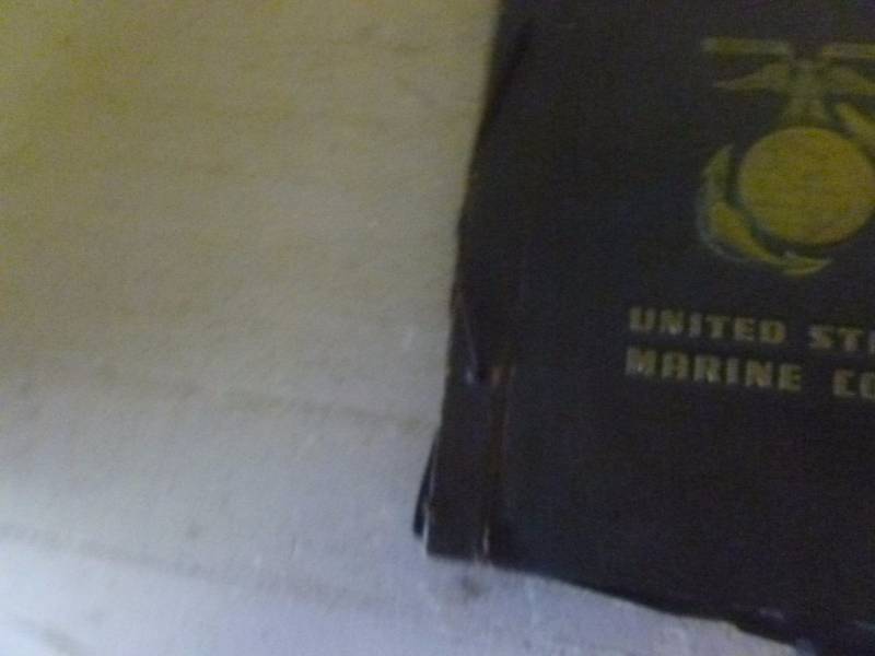 lot 24 image: Vintage Military Serviceman Picture Journal