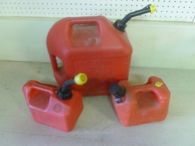 lot 58 image: Gas Cans