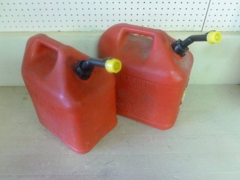 lot 59 image: Gas Cans