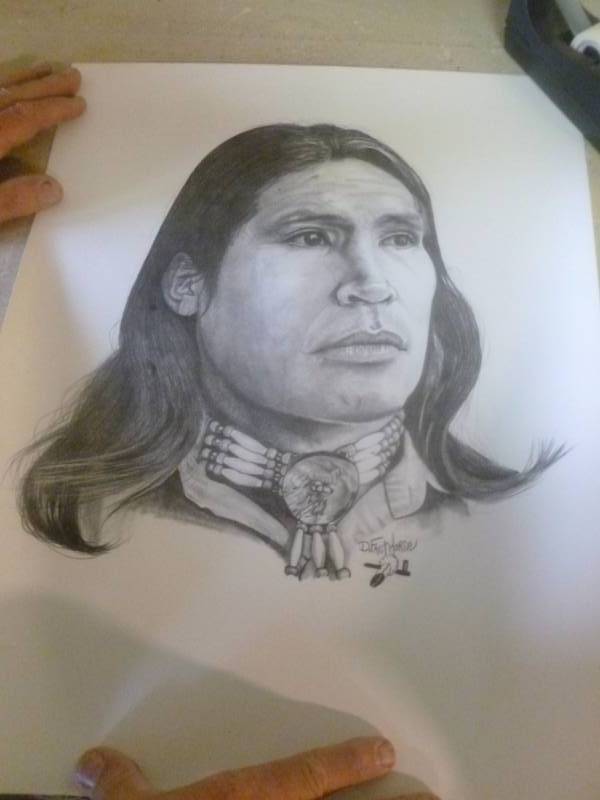 lot 111 image: Native American Picture