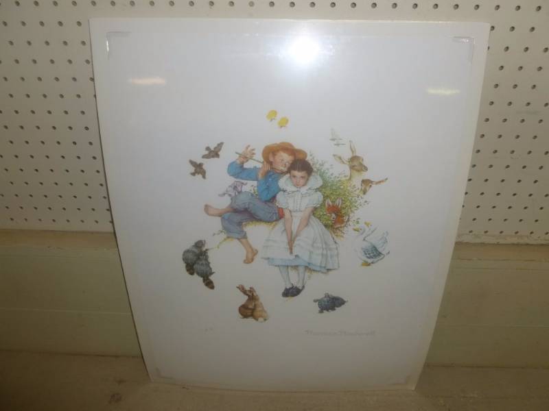 lot 120 image: Vintage Norman Rockwell