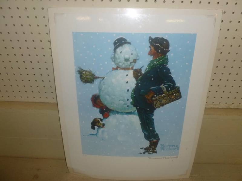 lot 121 image: Vintage Norman Rockwell