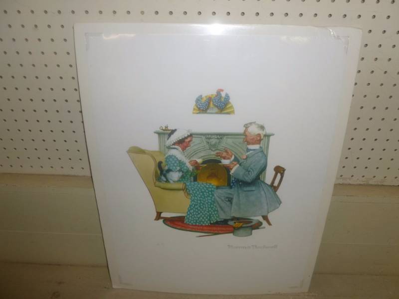 lot 122 image: Vintage Norman Rockwell