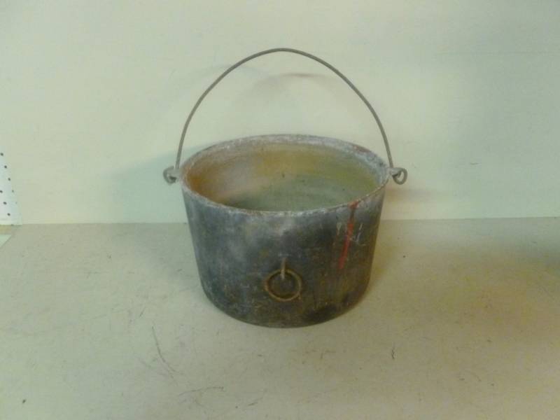 lot 158 image: Cast Iron Kettle