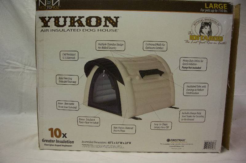 lot 160 image: New Yukon Air Insulated Dog House