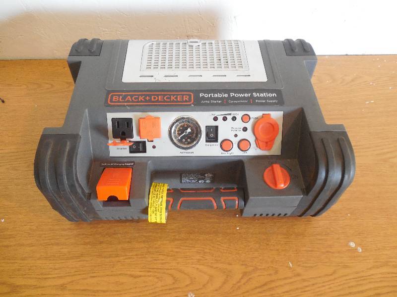 black and decker portable power station