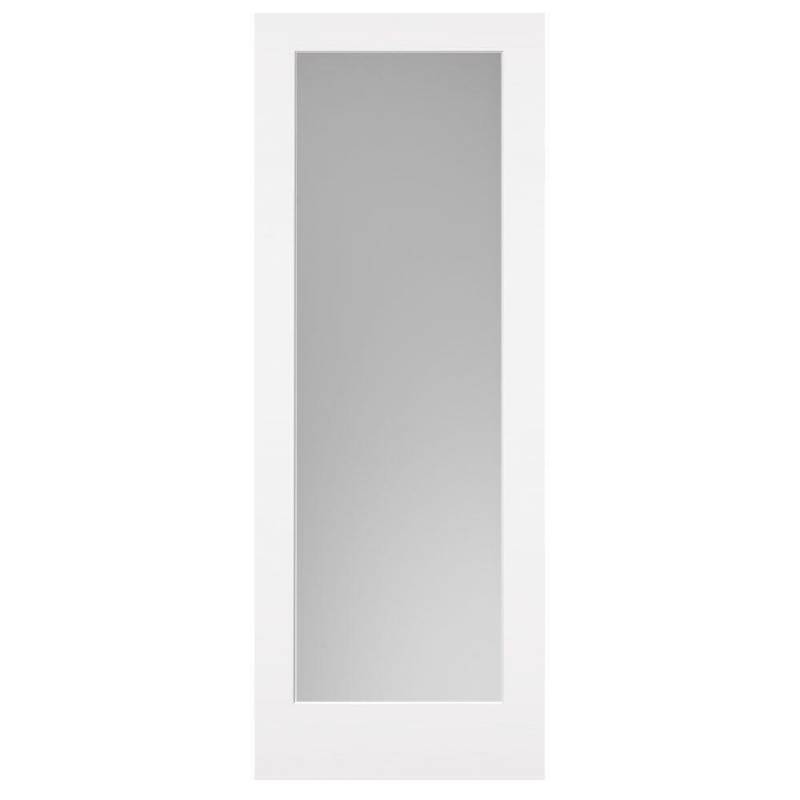 Masonite 30 In X 84 In Primed 1 Lite Solid Wood Interior Barn