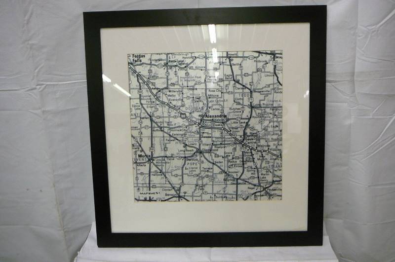 Framed Map