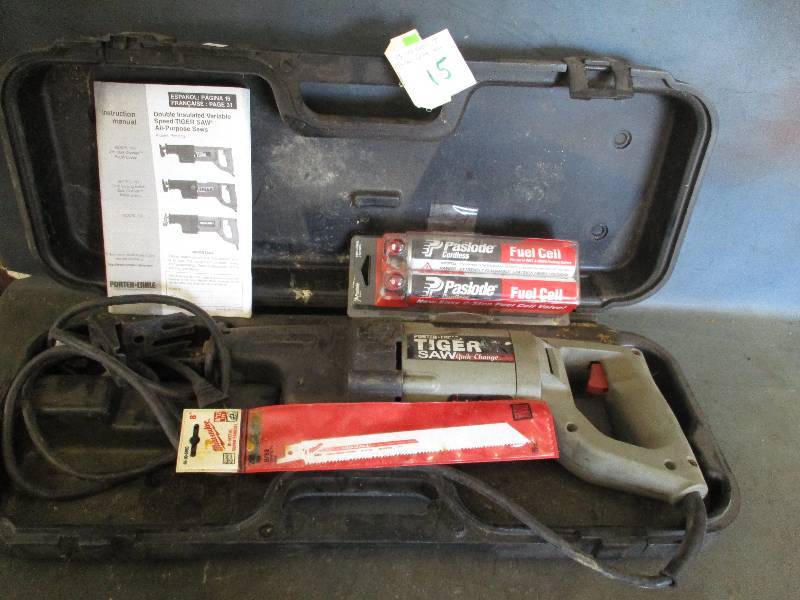 lot 15 image: Porter cable Saw & Sawzall Blade