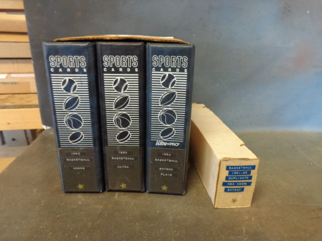 lot 30 image: 3 - Binders Of BaketBall Cards