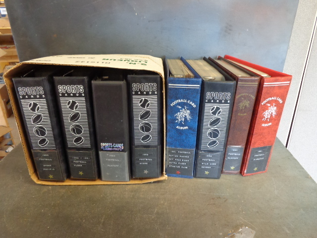 lot 36 image: Binders With Sports Cards