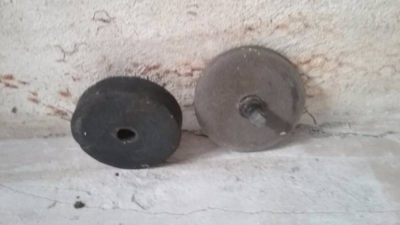 Antique Peddle Grinder