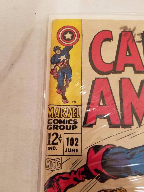 Captain America #102